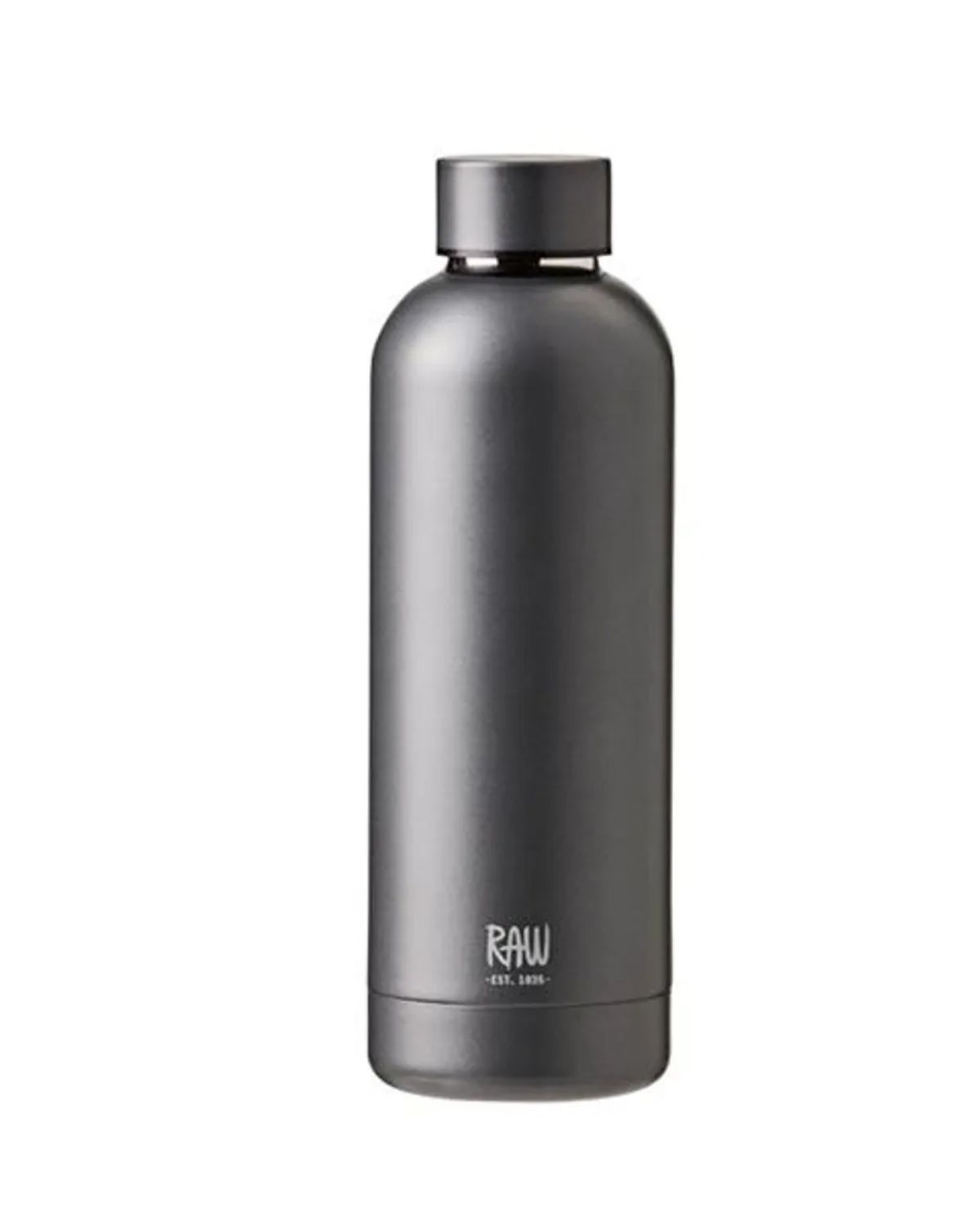 RAW creative - To Go Thermal bottle 0,5 L - Metallic dark grey steel (15483)