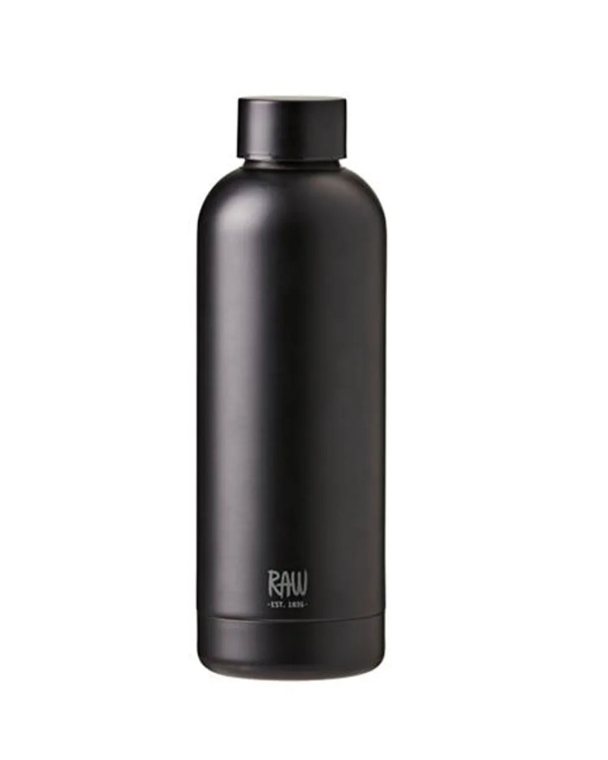 RAW creative - To Go Thermal bottle 0,5 L - Matte black steel (15484)