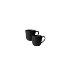 RAW Titanium Black - coffee mug 20 cl - 2 pcs (14804)