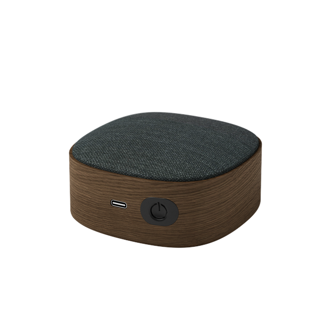 SACKit - Go Wood Flytjanlegur Bluetooth Hátalari - Reykt Eik