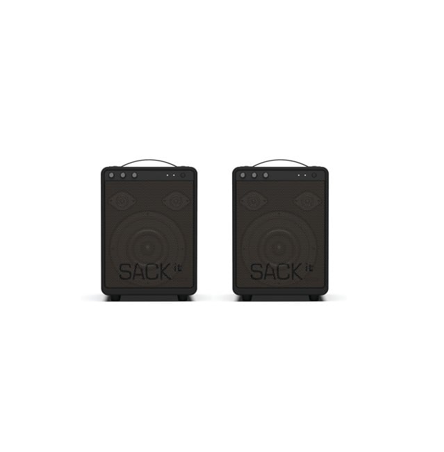 SACKit - 2x Boom 100 - Portable Bluetooth Speaker - Bundle