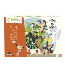 Avenue Mandarine - Educational puzzle, Seasons, 40 pc