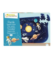 Avenue Mandarine - Educational puzzle, Solar system, 76 pc