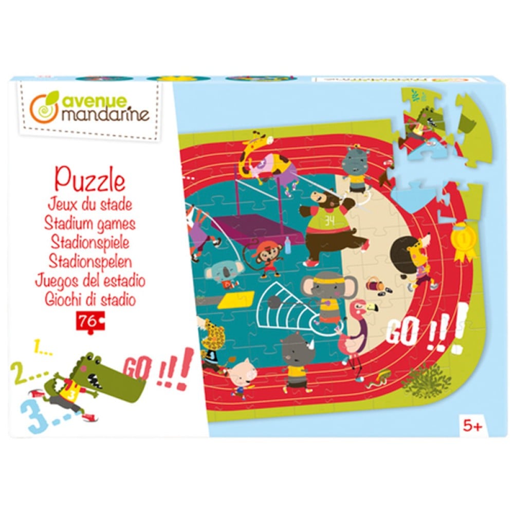 Avenue Mandarine - Educational puzzle, Stadium games, 76 pc - Leker