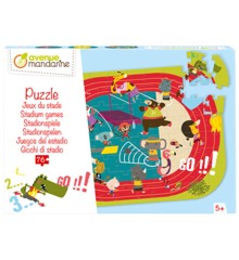 Avenue Mandarine - Educational puzzle, Stadium games, 76 pc