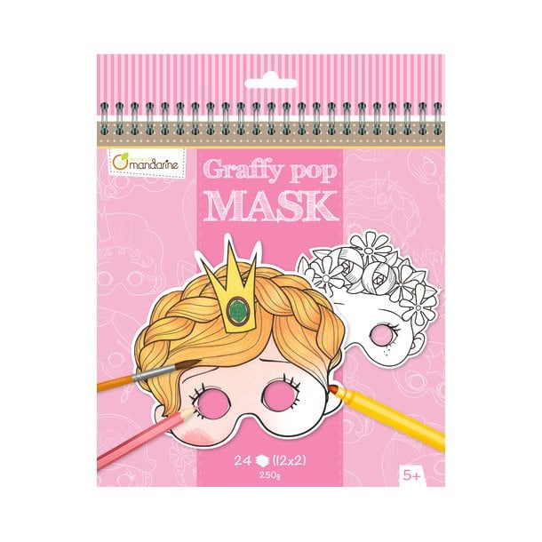 Avenue Mandarine - Graffy Pop Mask - Girl - Leker