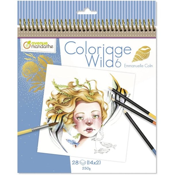 Avenu Mandarine - Emmanuelle Colin - Colouring book Wild 6 - Leker