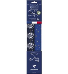 Claire Fontaine - Gift Wrapping Set - Tiny Rolls 5m x 35 cm - Blue