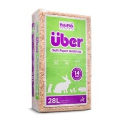 ÜBER - Papirstrøelse 28 L Natur