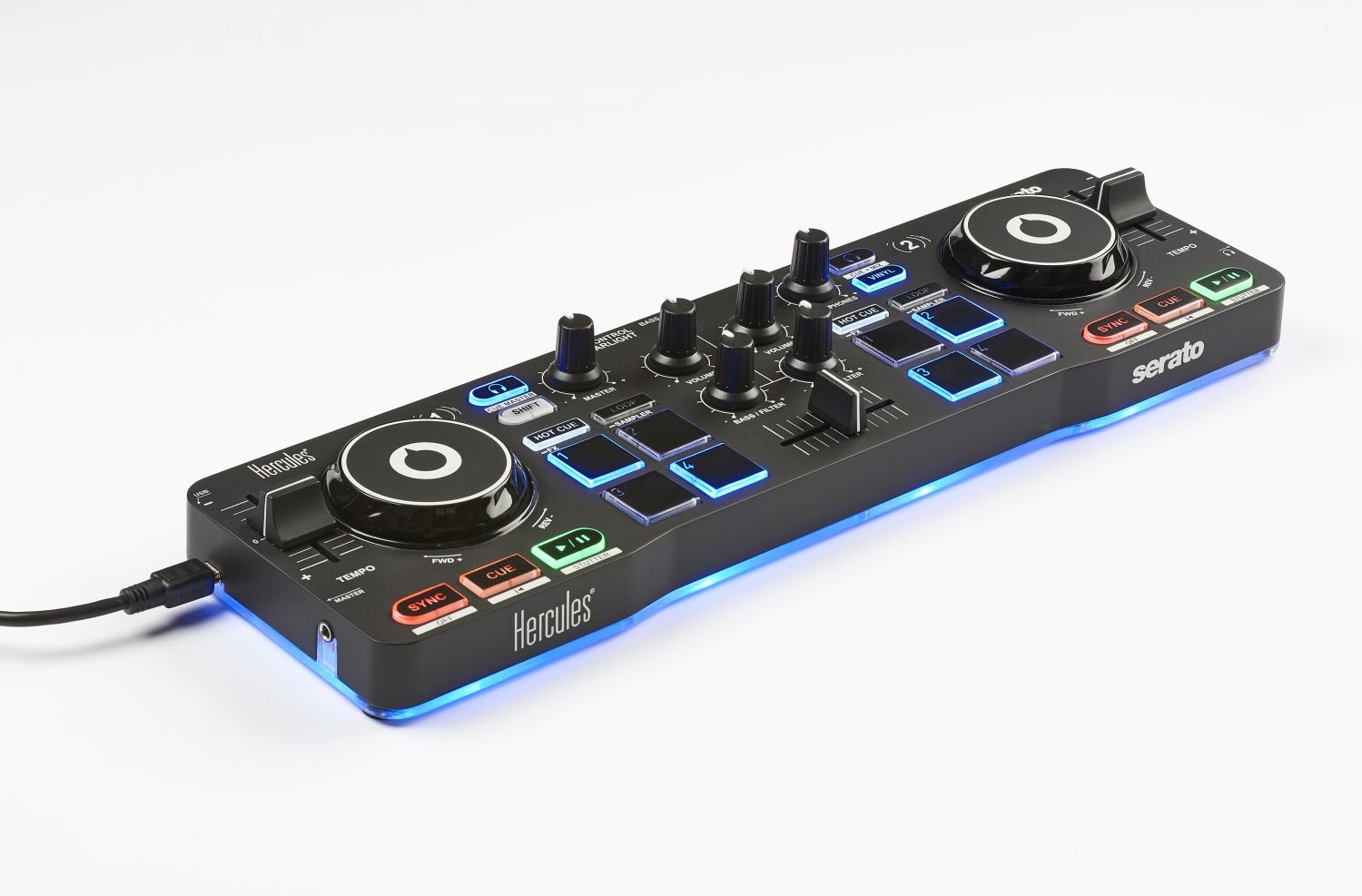 Hercules - DJ Control Starlight (402013) - Musikkinstrumenter og DJ-utstyr