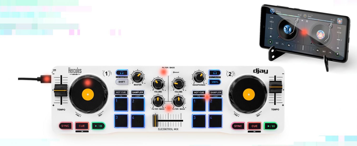 Hercules - DJ Control Mix (402014) - Musikkinstrumenter og DJ-utstyr