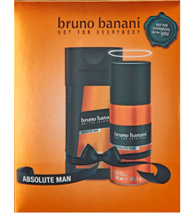 Bruno Banani -  Absolut  Deodorant Spray 150 ml + Shower Gel 250 ml - Giftset