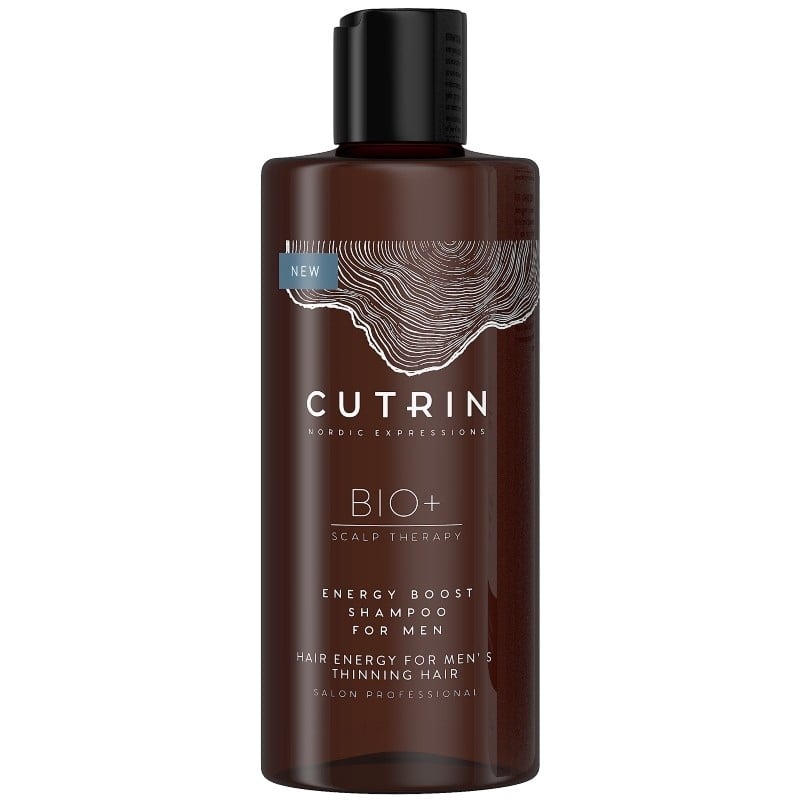 Cutrin - BIO+ Energy Boost Shampoo for Men 250 ml - Skjønnhet