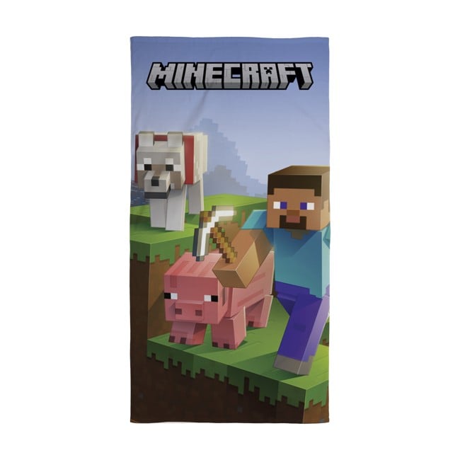 Towel - 70 x 140 cm - Minecraft (MNC393)