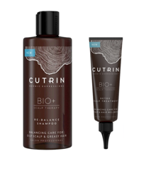 Cutrin - BIO+ Re-Balance Shampoo 250 ml + Cutrin - BIO+ Detox Scalp Treatment 75 ml