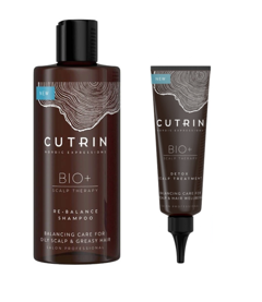 Cutrin - BIO+ Re-Balance Shampoo 250 ml + Cutrin - BIO+ Detox Scalp Treatment 75 ml