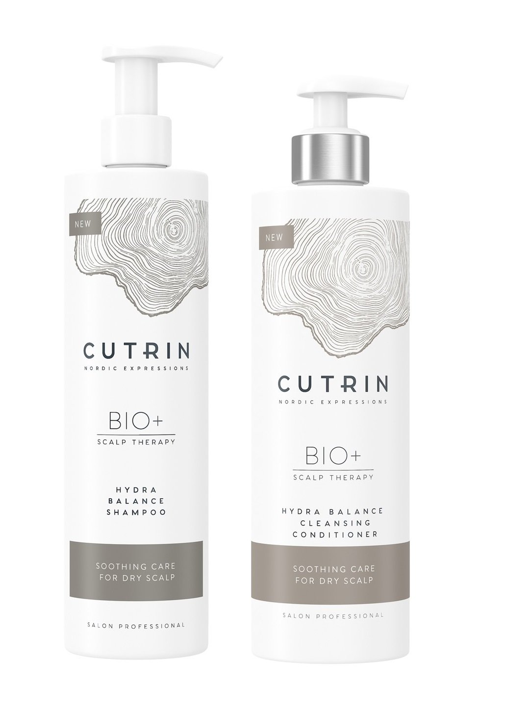 Cutrin - BIO+ Hydra Balance Shampoo 500 ml + Cutrin - Bio+ Hydra Balance Cleansing Conditioner 400 ml - Skjønnhet