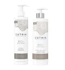 Cutrin - BIO+ Hydra Balance Shampoo 500 ml + Cutrin - Bio+ Hydra Balance Cleansing Conditioner 400 ml