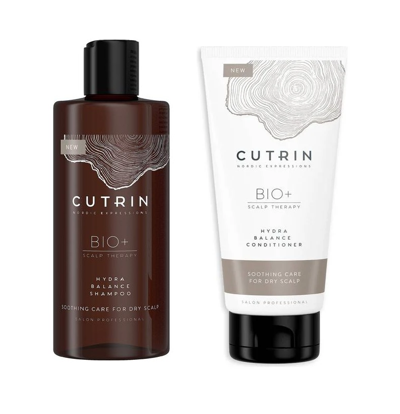 Cutrin - BIO+ Hydra Balance Shampoo 250 ml + Cutrin - Bio+ Hydra Balance Conditioner 200 ml - Skjønnhet