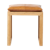 Cinas - Cushion for Rib stool - Light brown Leather (7200002) thumbnail-3