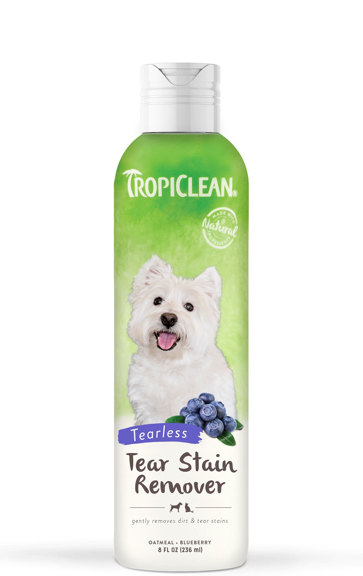 Tropiclean - Tear stain remover - 236ml (719.1524) - Kjæledyr og utstyr