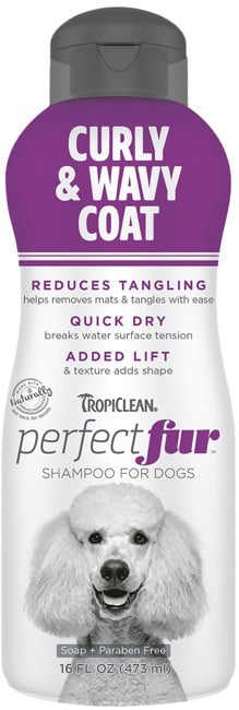 Tropiclean - Perfect Fur Curly & Wavy Coat Shampoo 473ml