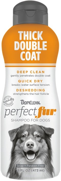 Tropiclean - perfect fur thick double coat shampoo - 473ml (719.1830)