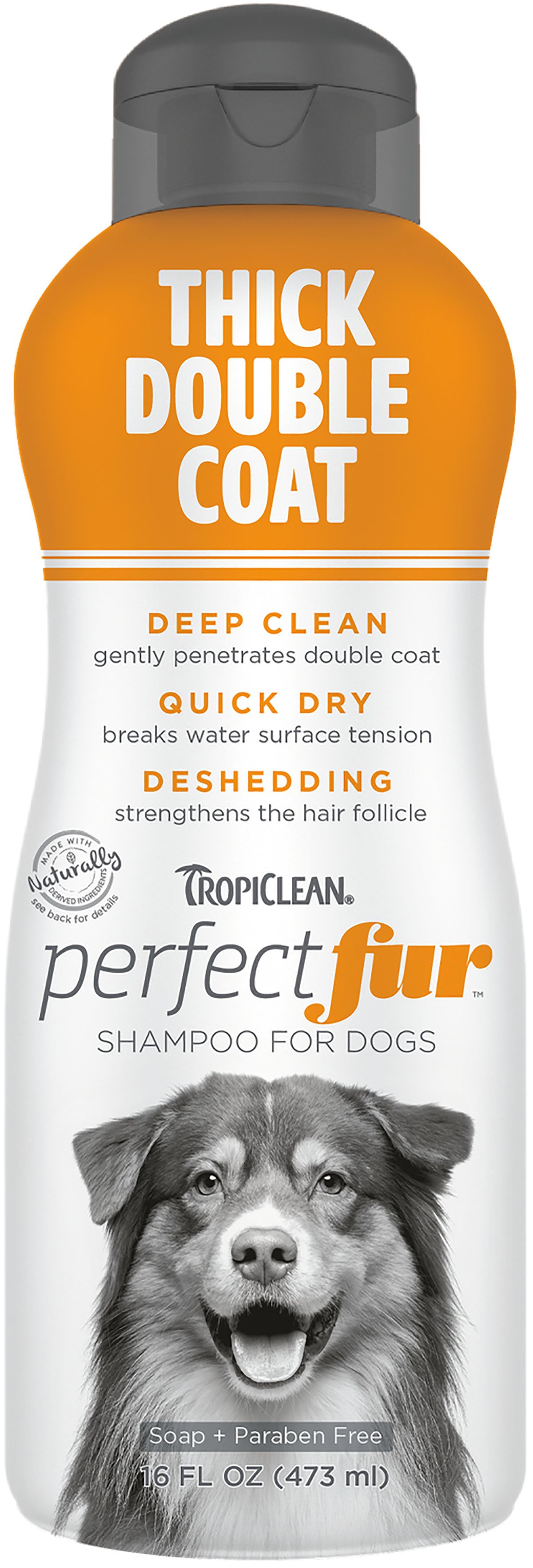 Tropiclean - perfect fur til tyk underpels shampoo - 473ml