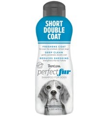 Tropiclean - Perfect fur short double coat shampoo til korte tætte pelse  - 473ml