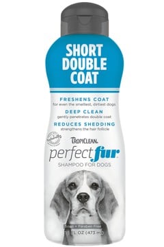 Tropiclean - Perfect fur short double coat shampoo til korte tætte pelse  - 473ml