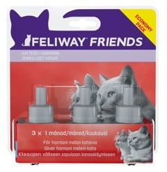 Feliway - Friends refill for diffusor 3 x 48 ml. - (970265)