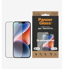 PanzerGlass™ - Skærmbeskyttelse Apple iPhone 14 - 13 - 13 Pro - Ultra-Wide Fit med EasyAligner