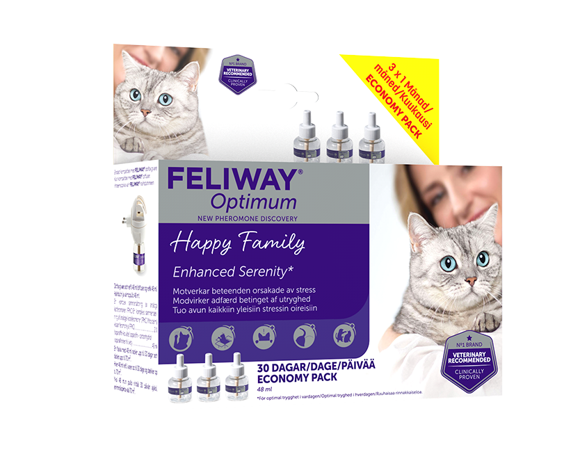 Feliway - Optimum 3 x 48 ml refill - (970537)
