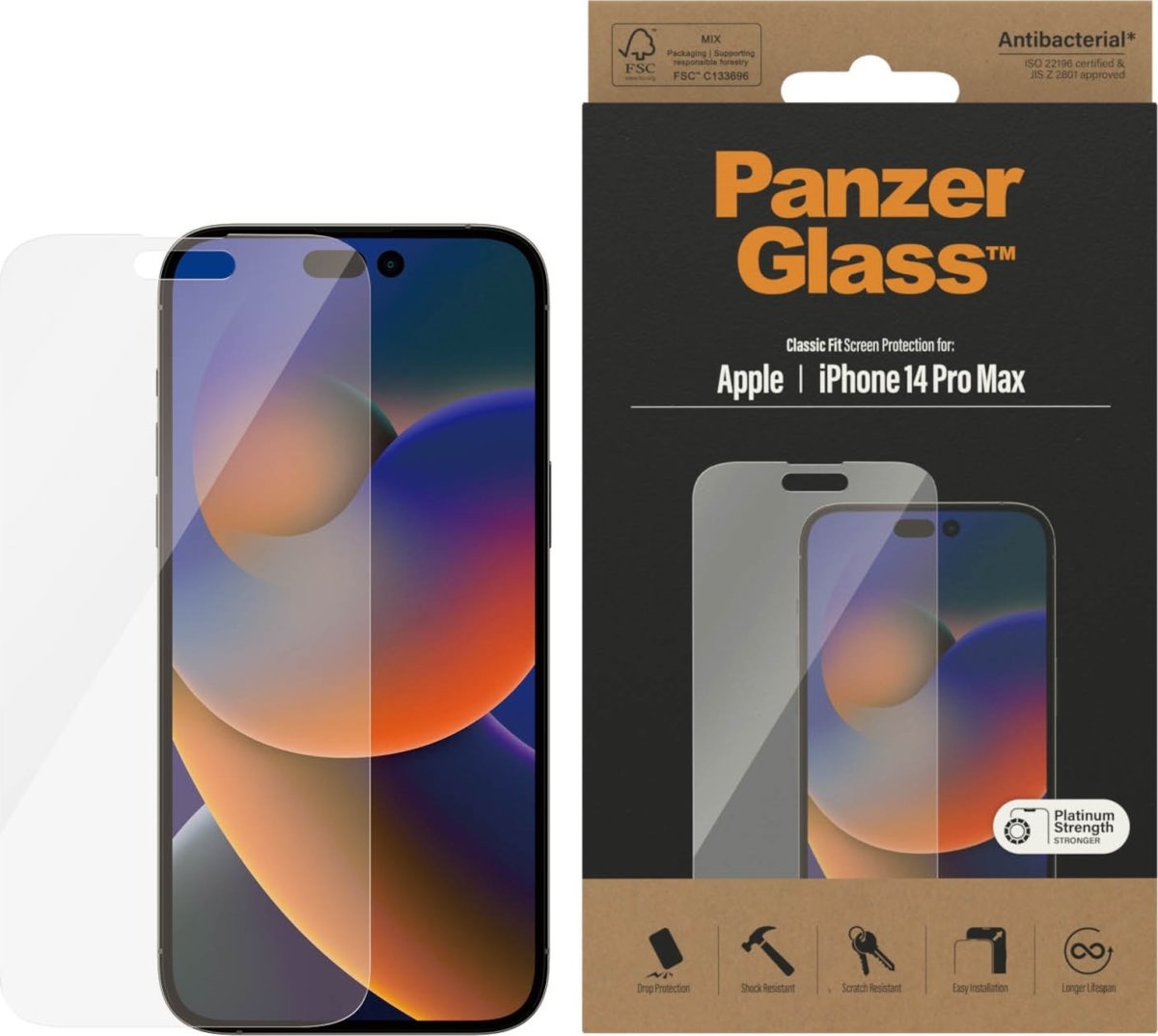 Panzerglass Classic Fit Iphone 14 Pro Max