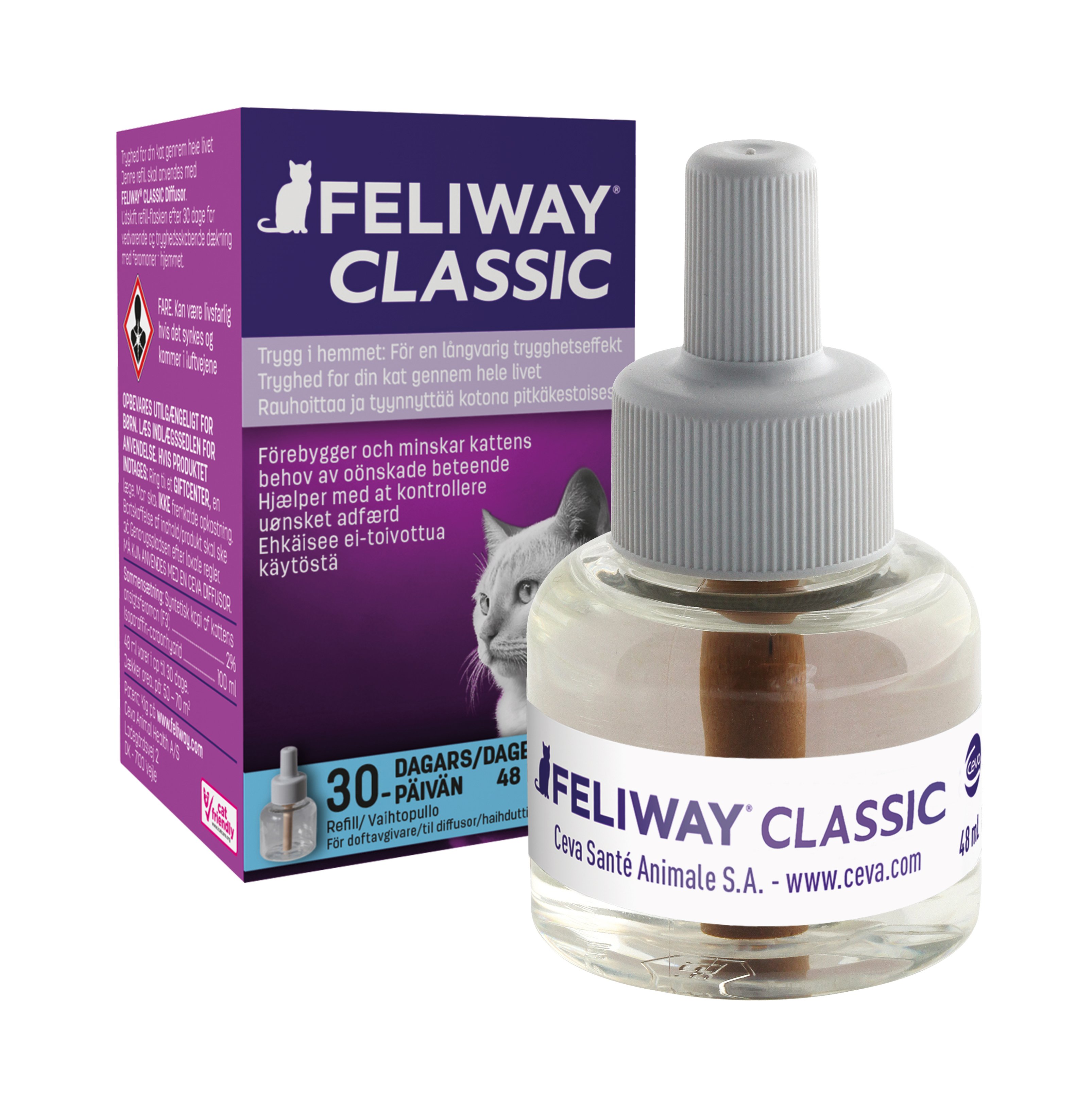 Feliway - Classic refill for diffusor, 48 ml (274893)