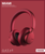 Urbanista - Miami Ruby Red Wireless ANC Headphones thumbnail-2