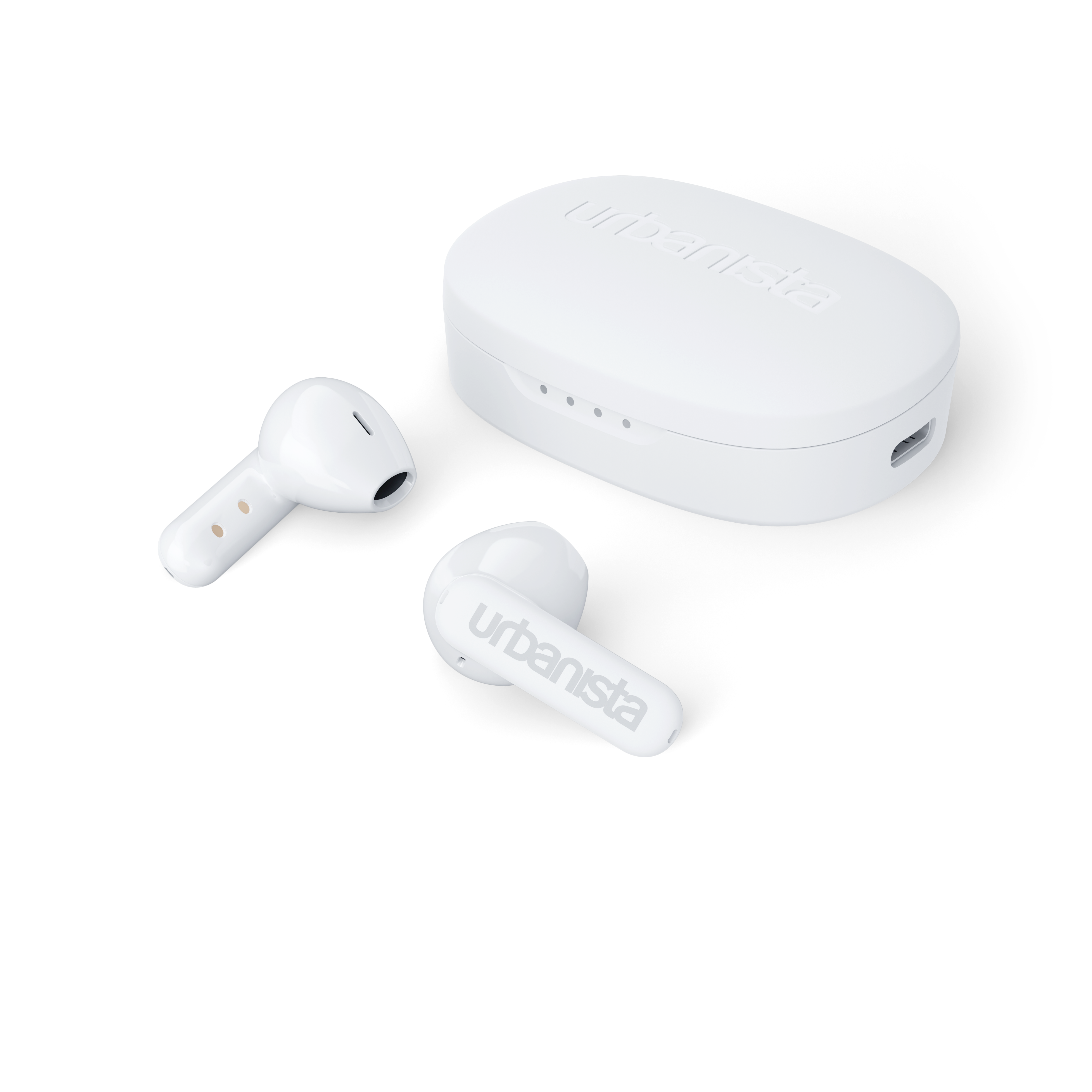 Urbanista - Copenhagen - In-Ear Headphones - Pure White - Elektronikk