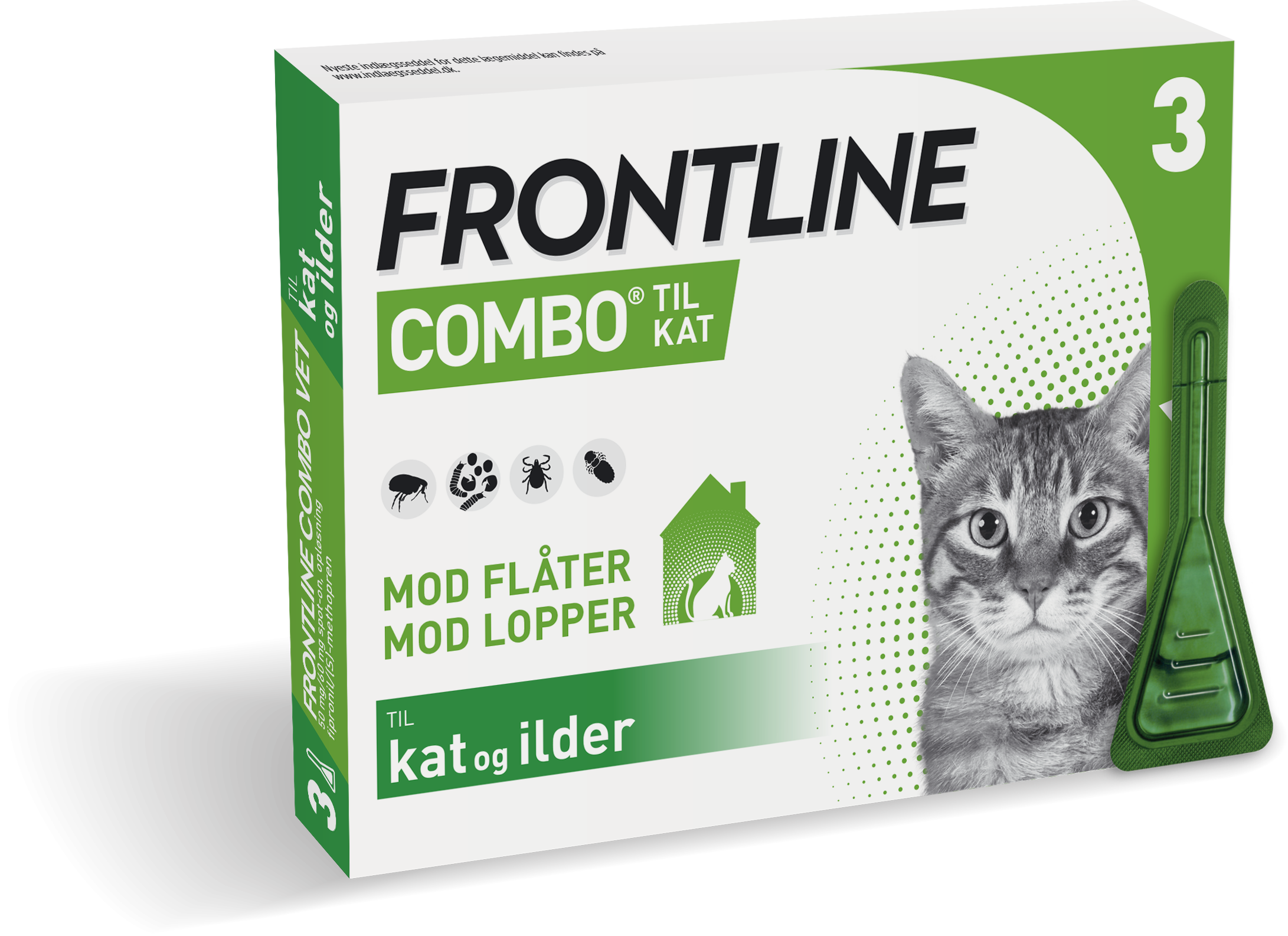 Frontline - Combo 3x0,5ml til kat (17452)