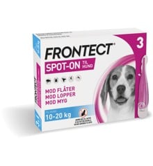 Frontect - 3 x 2 ml til hund 10-20 kg