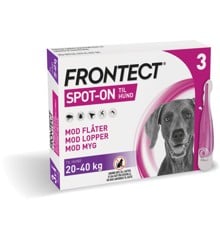 Frontect - 3 x 4 ml til hund 20-40 kg