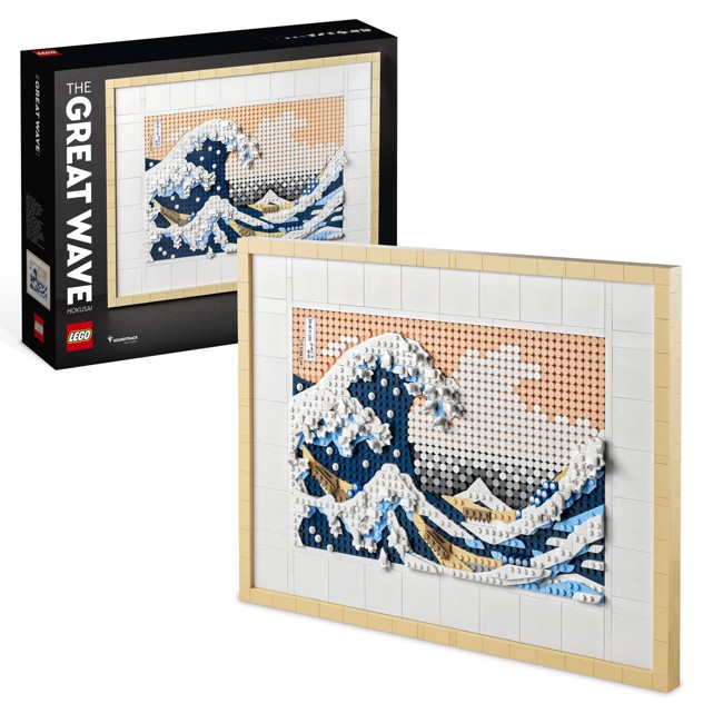 LEGO Art - Hokusai – Den store bølgen ved Kanagawa (31208)