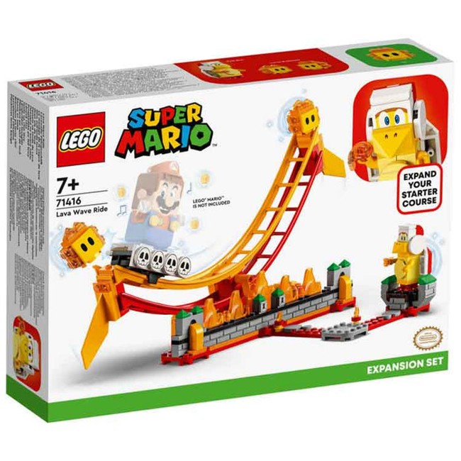 LEGO Super Mario - Lavabølge-forlystelse – udvidelsessæt  (71416)