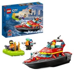 LEGO City - Brandräddningsbåt (60373)