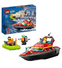 LEGO City - Reddingsboot Brand (60373)
