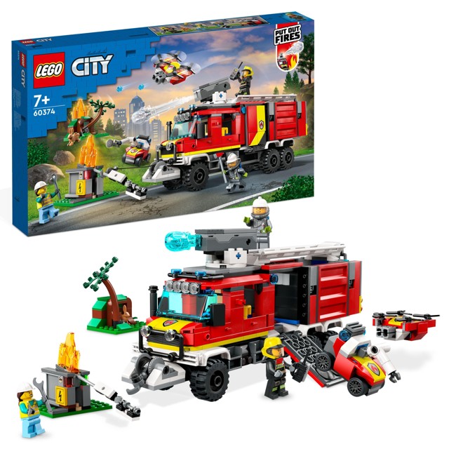LEGO City - Palokunnan johtoauto (60374)