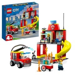 LEGO City - Brandstation og Brandbil (60375)