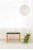 Cinas - Rib Bench 2 seater - Bamboo with cushion in Black Leather - Bundle thumbnail-5