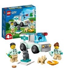 LEGO City - Dyrlæge Redningsvogn (60382)