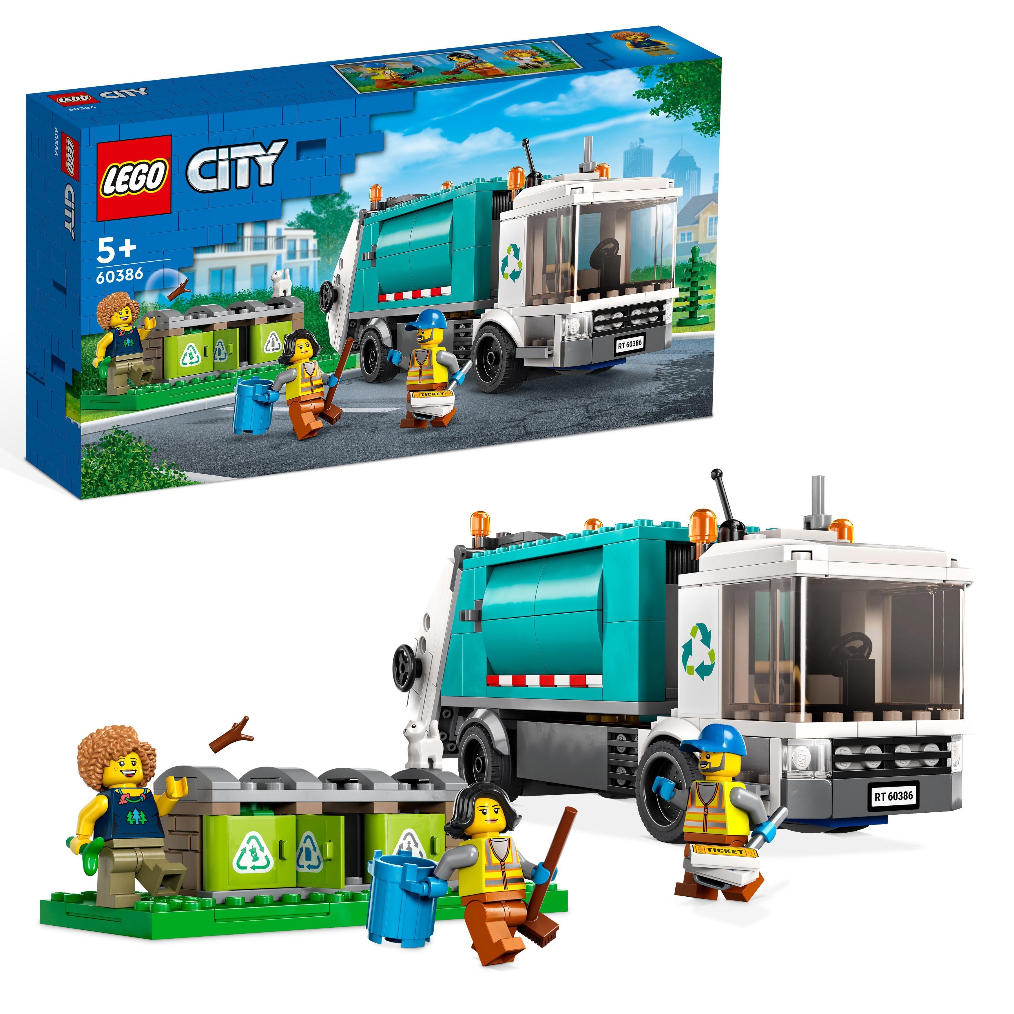 LEGO City - Gjenvinningsbil (60386) - Leker