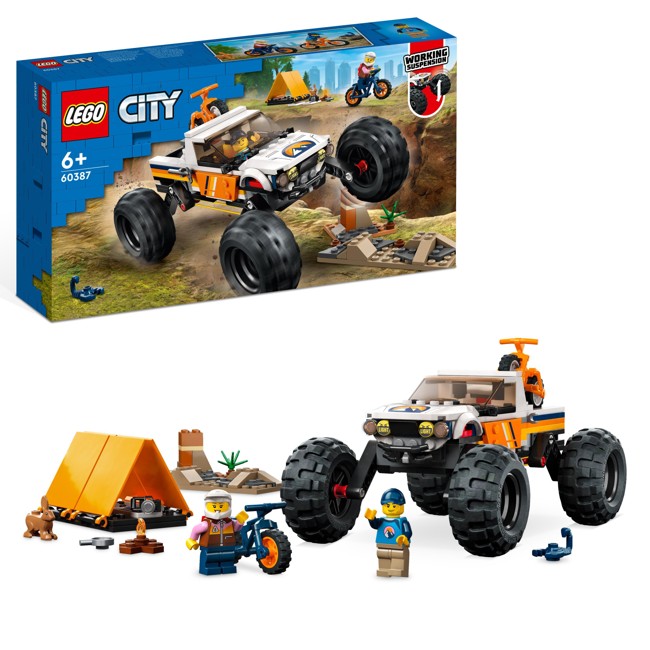 LEGO City - 4x4 Terreinwagen avonturen (60387)